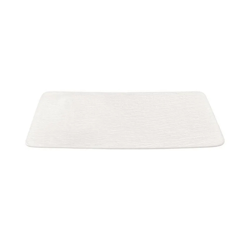 Serveerschaal / Opdienschotel Manufacture Rock – 28 x 17 cm – Stijlvol en Duurzaam – Perfect voor het Serveren van Gerechten, Salades en Meer by Villeroy & Boch in White – product photo 2 of 4