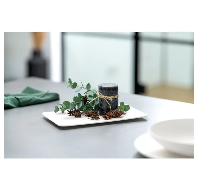 Serveerschaal / Opdienschotel Manufacture Rock – 28 x 17 cm – Stijlvol en Duurzaam – Perfect voor het Serveren van Gerechten, Salades en Meer by Villeroy & Boch in White – product photo 3 of 4