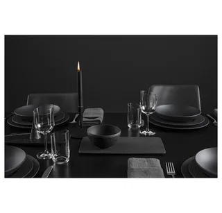Serveerschaal / Opdienschotel Manufacture Rock – 35 x 18 cm – Stijlvol en Duurzaam – Perfect voor het Serveren van Gerechten, Salades en Meer från Villeroy & Boch i Svart – produktbild 2 av 2