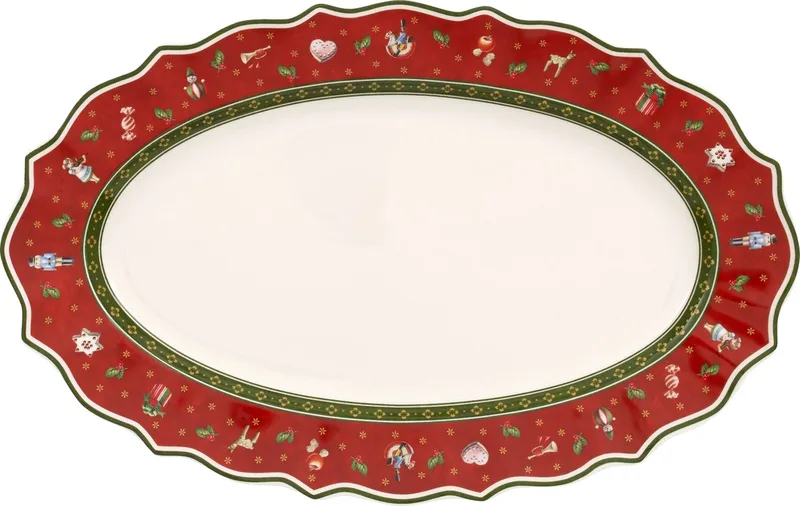 Serveerschaal Toy's Delight - 38 x 24 cm by Villeroy & Boch in Red – product photo