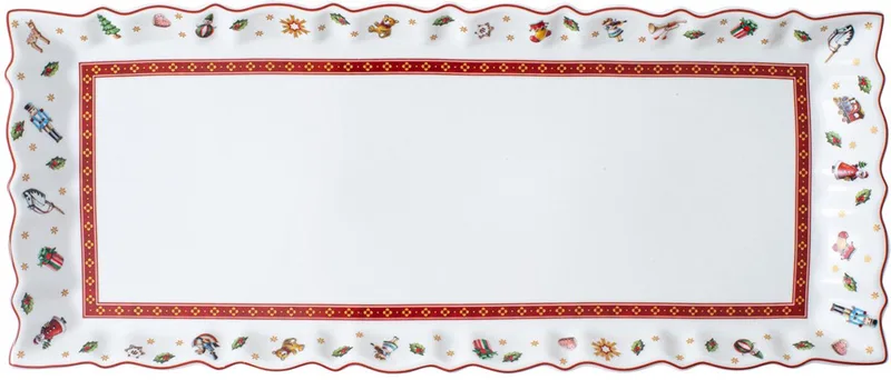 Serveerschaal Toy's Delight - 39 x 16 cm by Villeroy & Boch in White – product photo 1 of 3