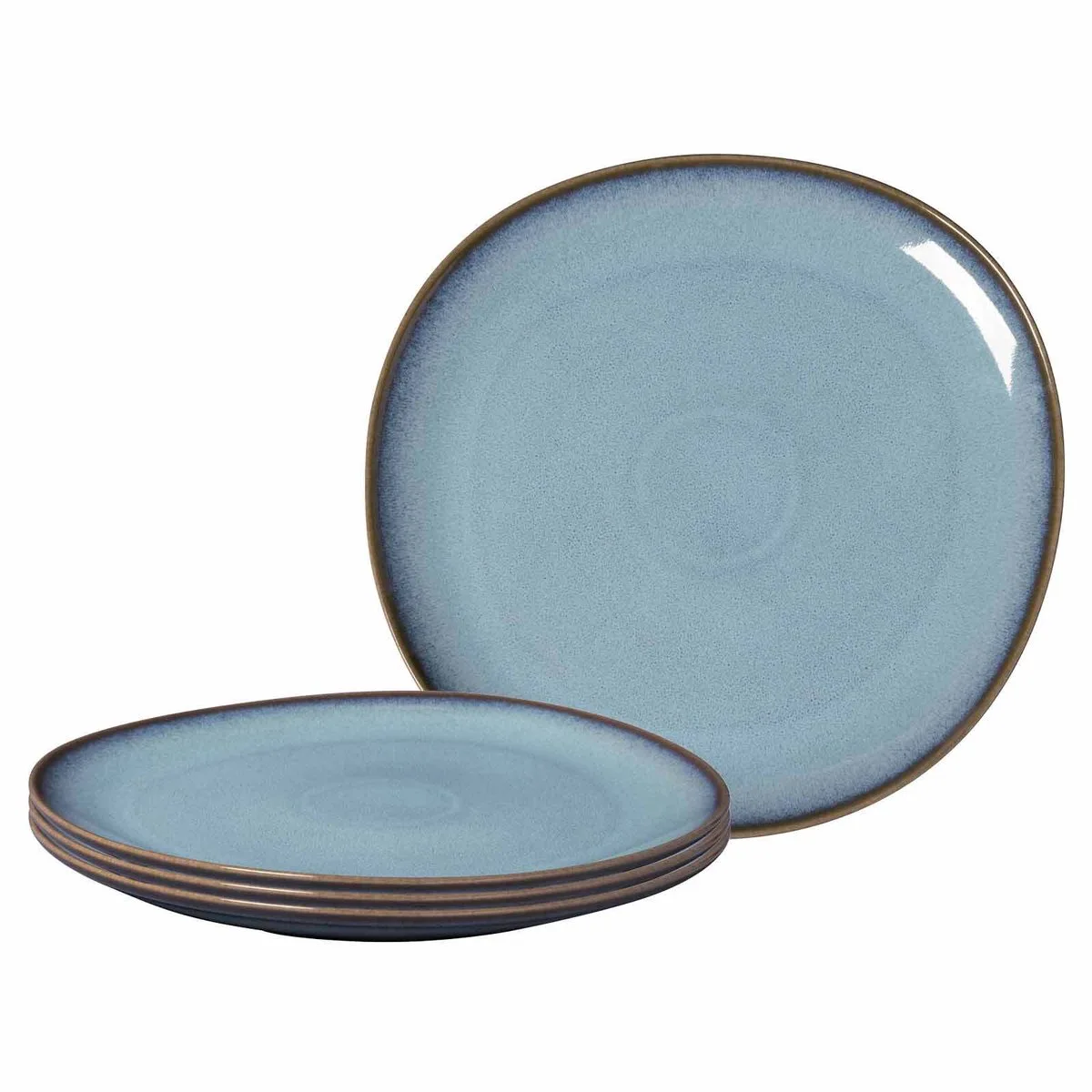 Servierplatten Lave ø 32 cm Set van 4 de Villeroy & Boch en Glacé – photo produit