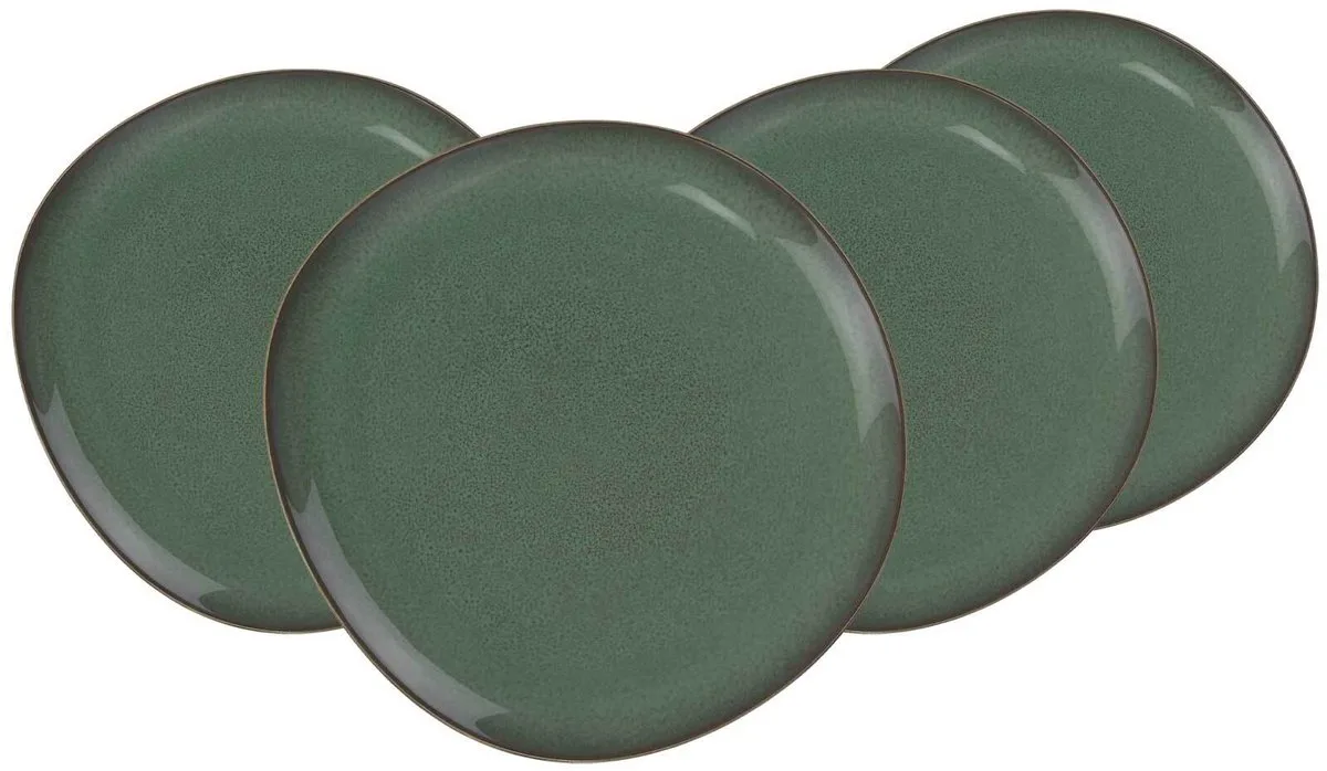 Servierplatten Lave ø 32 cm Set van 4 de Villeroy & Boch en Vert – photo produit