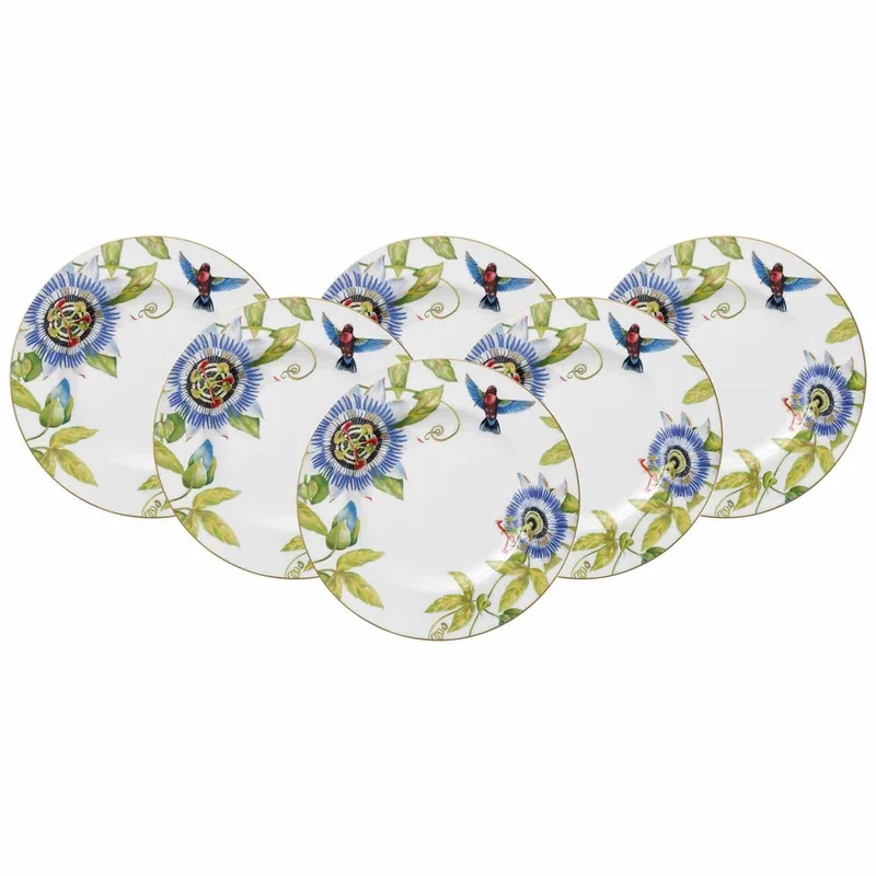 Speiseteller Amazonia Anmut ø 27,7 cm Set van 6 by Villeroy & Boch in Gekleurd – product photo