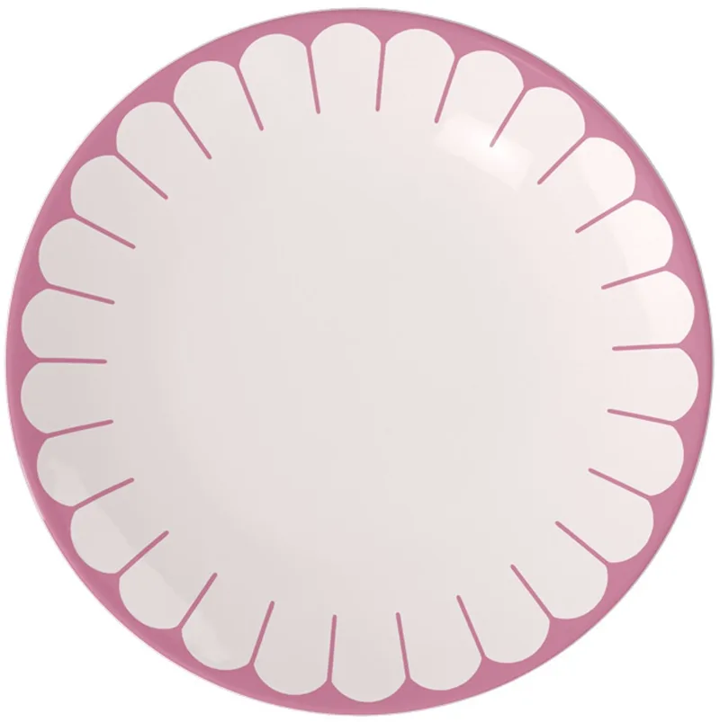 Speiseteller Fleur Couleur ø 26,6 cm by Villeroy & Boch in Pink – product photo