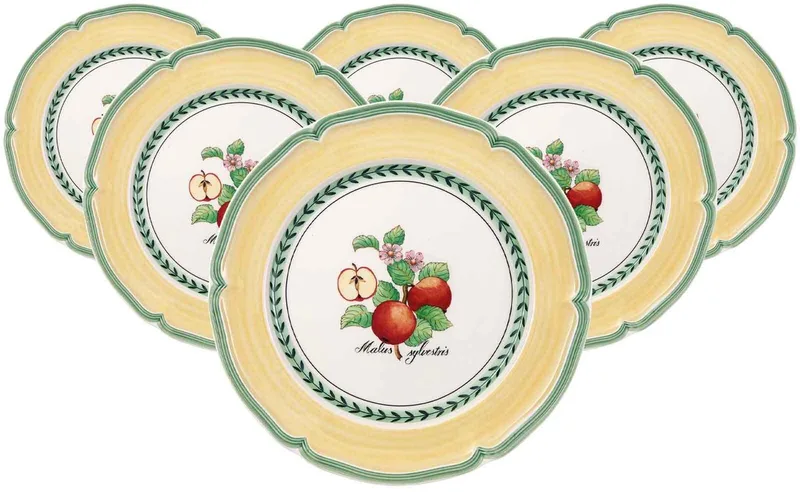 Speiseteller French Garden Valence ø 26,7 cm Set van 6 by Villeroy & Boch in Gekleurd – product photo