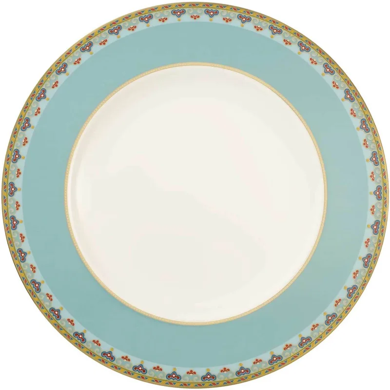 Speiseteller Samarkand Aquamarin ø 27,7 cm by Villeroy & Boch in Gekleurd – product photo