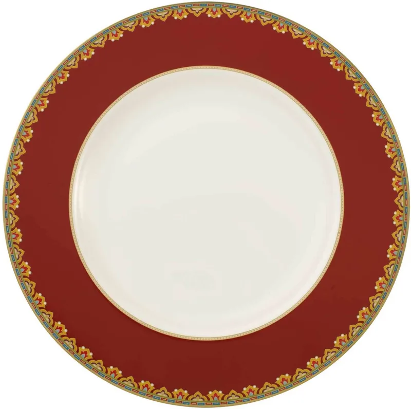 Speiseteller Samarkand Rubin ø 27,7 cm by Villeroy & Boch in Gekleurd – product photo