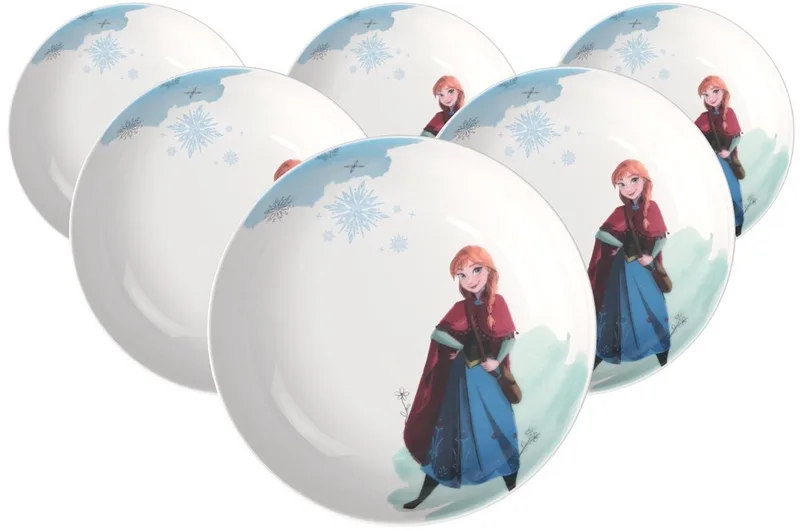 Suppenteller Disney Frozen ø 18,7 cm Set van 6 by Villeroy & Boch in Gekleurd – product photo