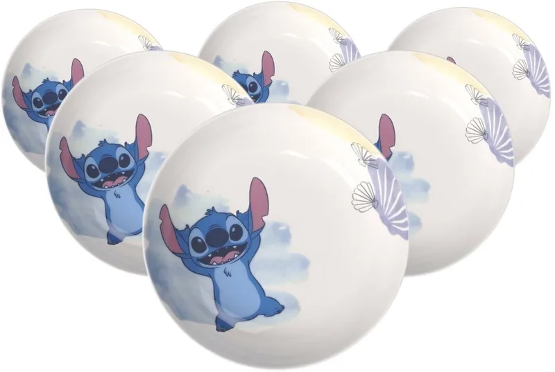 Suppenteller Disney Stitch ø 18,7 cm Set van 6 von Villeroy & Boch in Gekleurd – Produktfoto