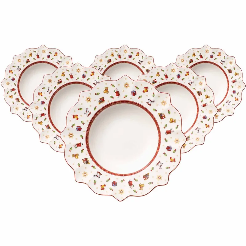 Suppenteller Toy's Delight ø 26,4 cm Set van 6 by Villeroy & Boch in Gekleurd – product photo