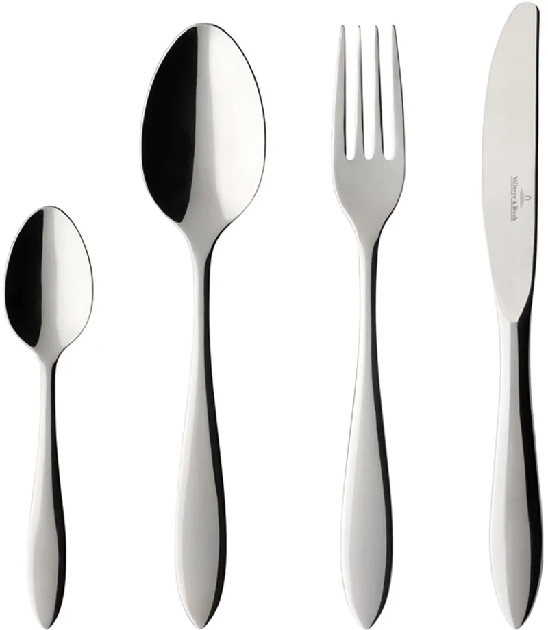 Tafelbesteck Arthur 144-tlg. by Villeroy & Boch in Silver – product photo