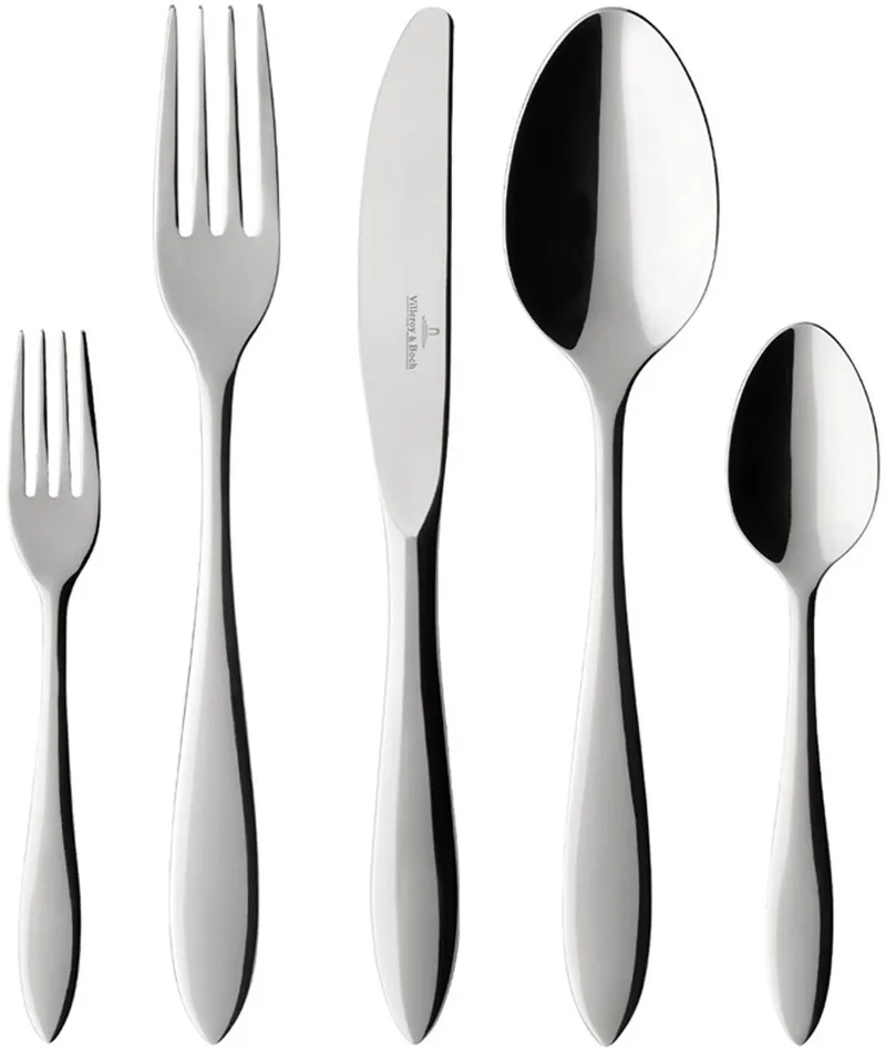 Tafelbesteck Arthur 180-tlg. de Villeroy & Boch en Argent – photo produit