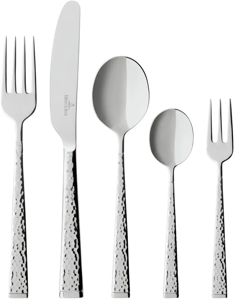 Tafelbesteck Blacksmith 180-tlg. by Villeroy & Boch in Silver – product photo