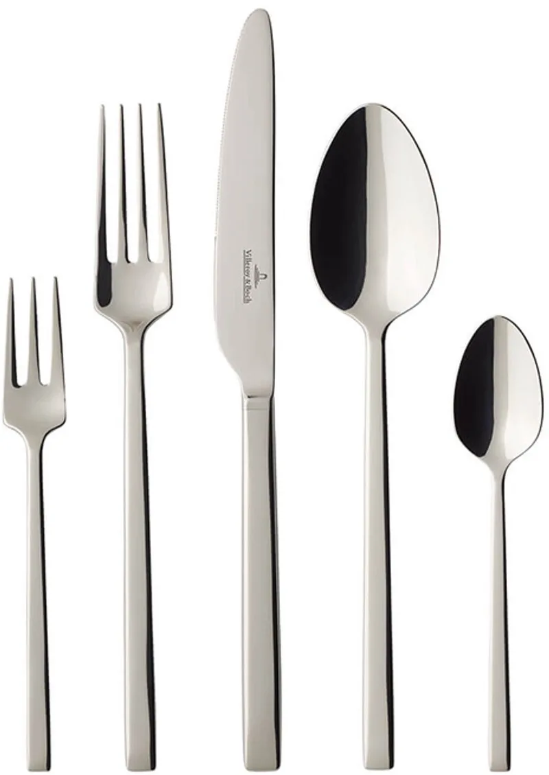 Tafelbesteck La Classica 180-tlg. by Villeroy & Boch in Silver – product photo