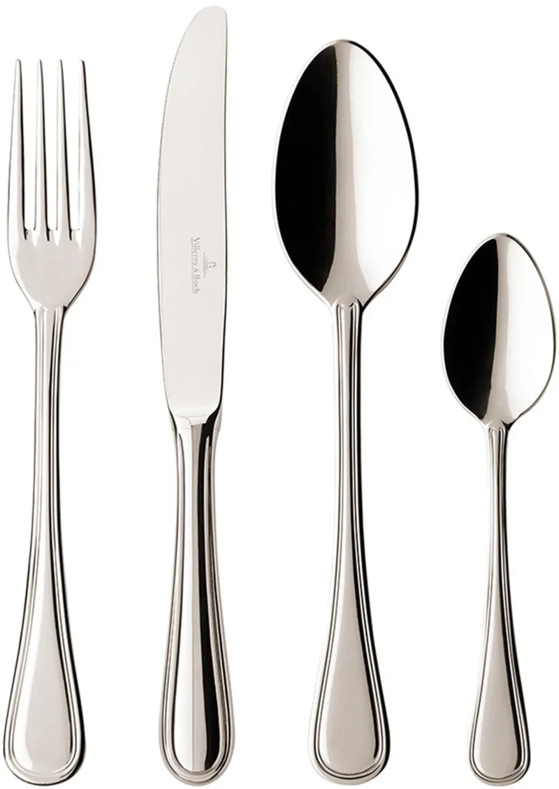 Tafelbesteck Merlemont 144er Set by Villeroy & Boch in Silver – product photo