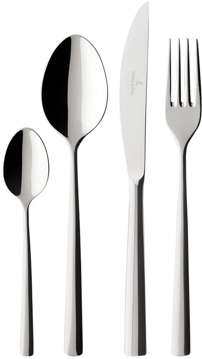 Tafelbesteck Piemont 144-tlg. de Villeroy & Boch en Argent – photo produit