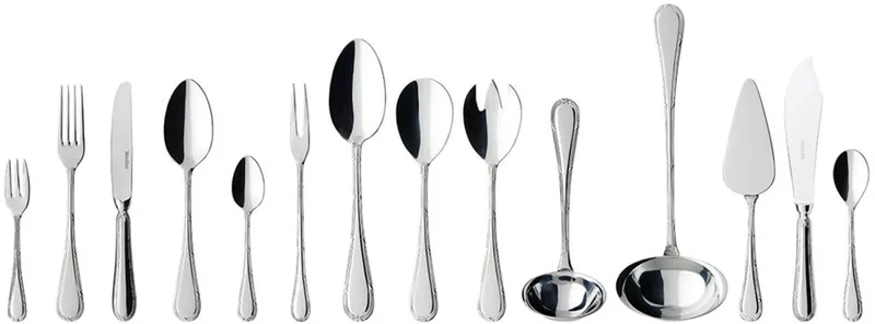 Tafelbesteck Septfontaines Set van 70 by Villeroy & Boch in Silver – product photo
