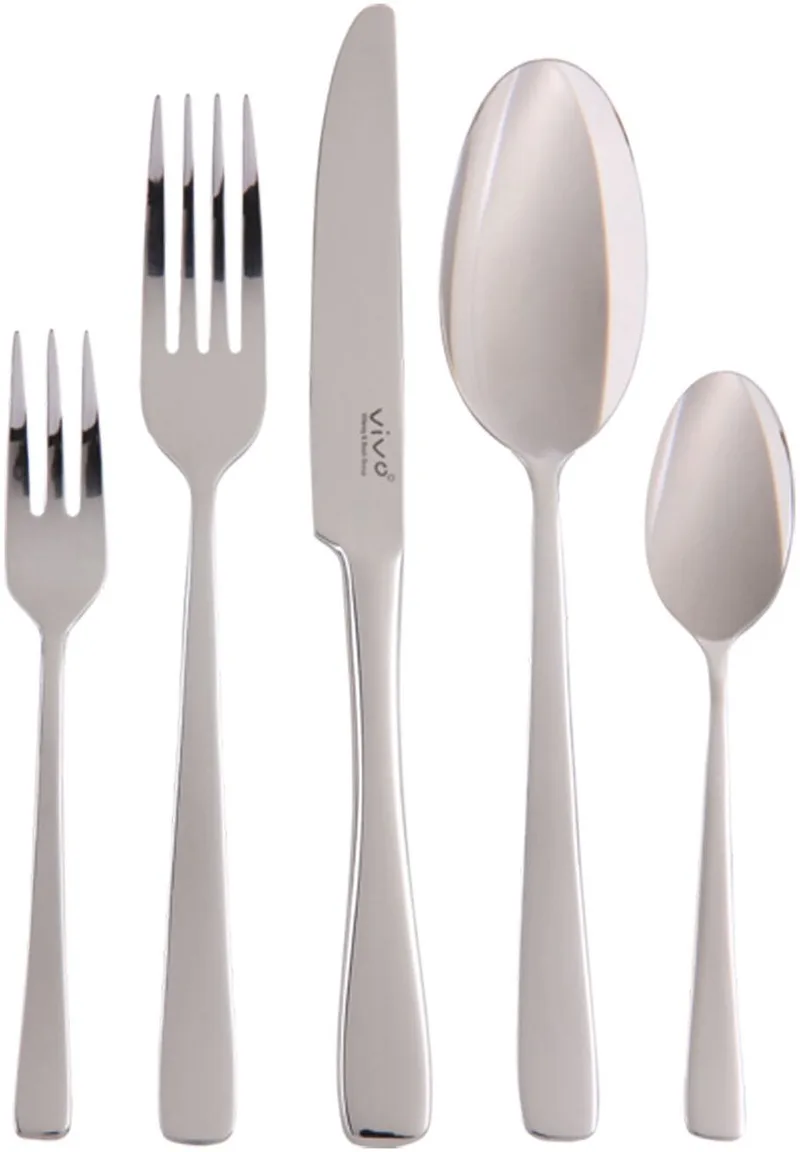 Tafelbesteck Voice Basic 180-tlg. by Villeroy & Boch in Beige – product photo