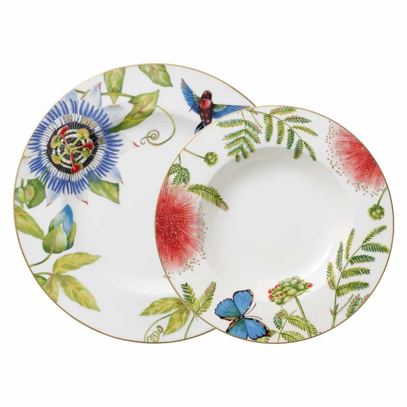 Tafelservice Amazonia Set van 12 by Villeroy & Boch in Gekleurd – product photo