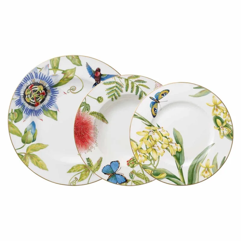 Tafelservice Amazonia Set van 18 by Villeroy & Boch in Gekleurd – product photo