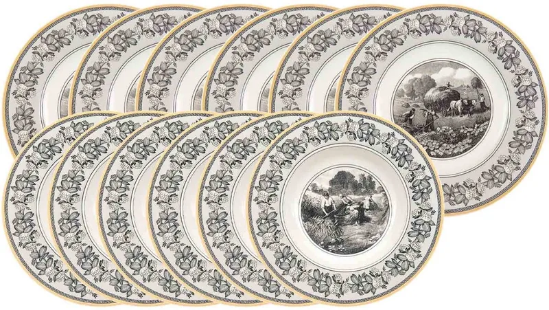 Tafelservice Audun Ferme Set van 12 by Villeroy & Boch in Gekleurd – product photo