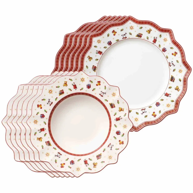 Tafelservice Toy's Delight Set van 12 by Villeroy & Boch in Wit-gekleurd – product photo