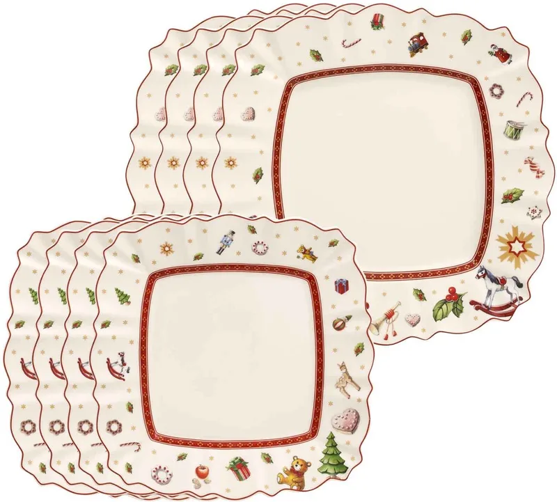 Tafelservice Toy's Delight Set van 8 von Villeroy & Boch in Wit-gekleurd – Produktfoto