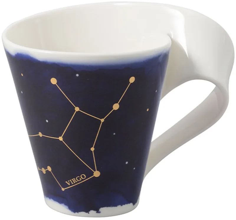Tasse Jungfrau NewWave Stars 300 ml de Villeroy & Boch en Wit-blauw – photo produit