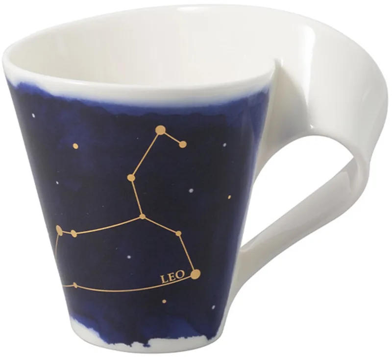 Tasse Löwe NewWave Stars 300 ml by Villeroy & Boch in Wit-blauw – product photo
