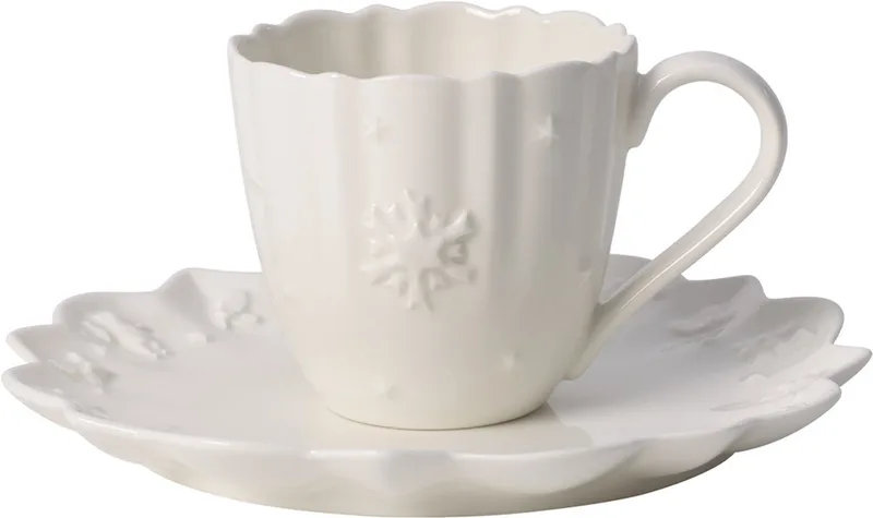 Tasse mit Untertasse Toy's Delight Royal Classic 180 ml von Villeroy & Boch in Wit-gekleurd – Produktfoto