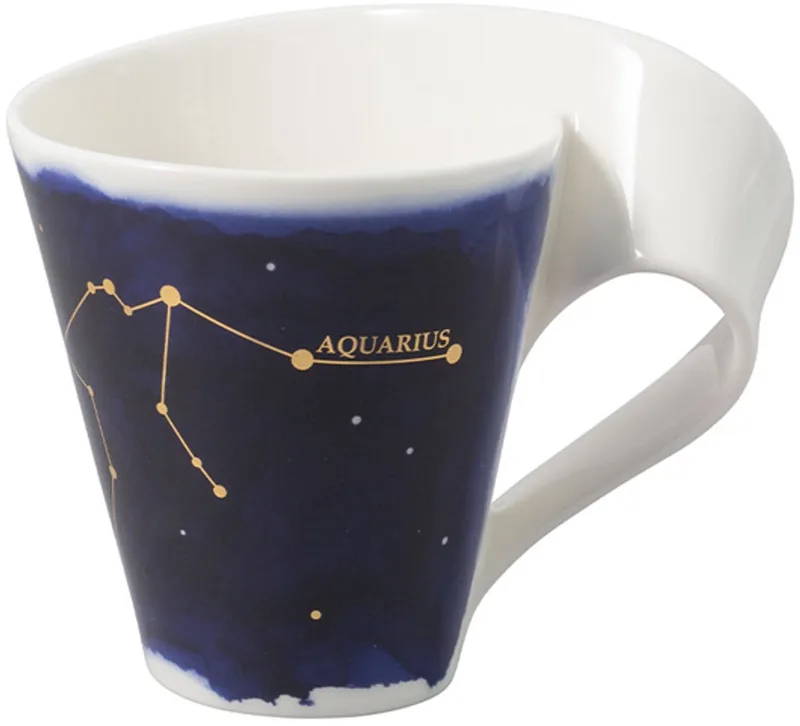 Tasse Wassermann NewWave Stars 300 ml by Villeroy & Boch in Wit-blauw – product photo