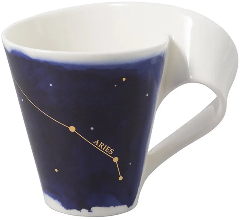 Tasse Widder NewWave Stars 300 ml by Villeroy & Boch in Wit-blauw – product photo
