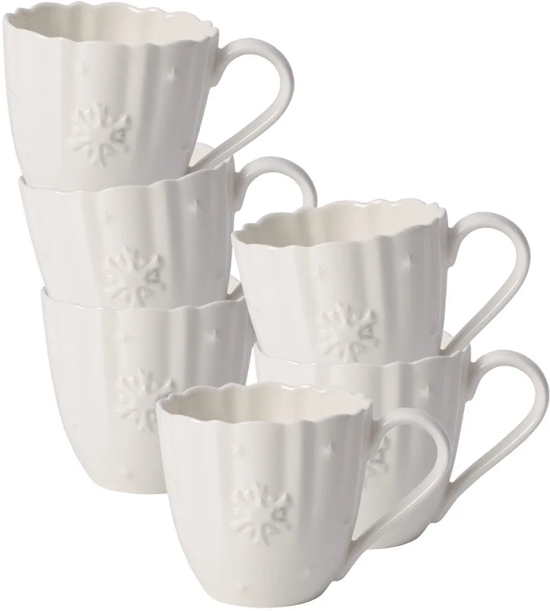Tassen Toy's Delight Royal Classic 180 ml Set van 6 by Villeroy & Boch in Wit-gekleurd – product photo