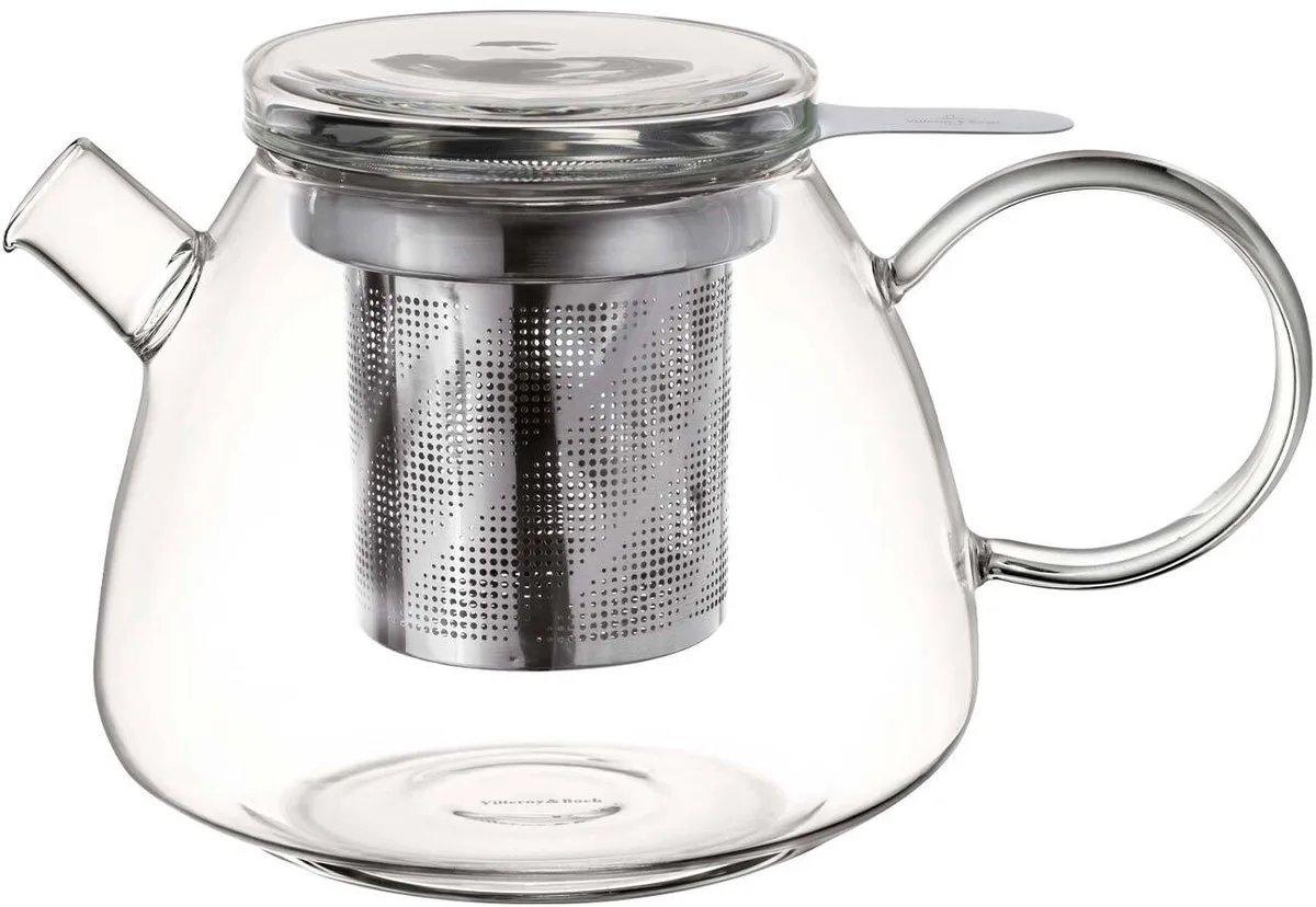 Teekanne mit Sieb Artesano Hot & Cold 1000 ml van Villeroy & Boch in Transparant – productfoto