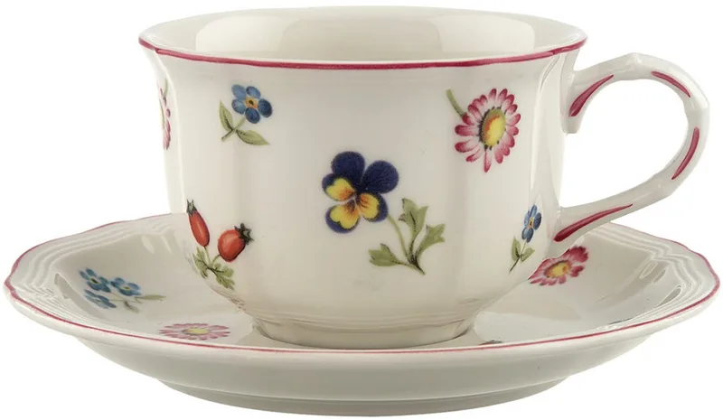 Teetasse mit Untertasse Petite Fleur 130 ml de Villeroy & Boch en Gekleurd – photo produit