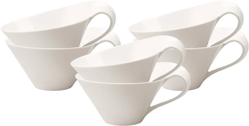 Teetasse NewWave 220 ml Set van 6 by Villeroy & Boch in Wit-gekleurd – product photo