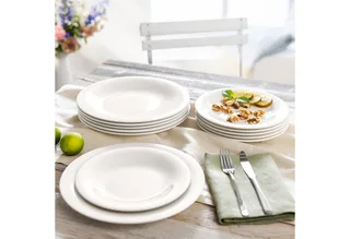 Teller-Set Essential Set van 12 von Villeroy & Boch in Wit-gekleurd – Produktfoto 2 von 4
