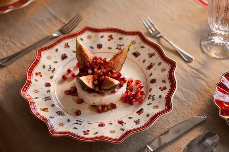 Toy's Delight Dinerbord - 29 cm - Kerst de Villeroy & Boch en Blanc – photo produit 3 sur 4