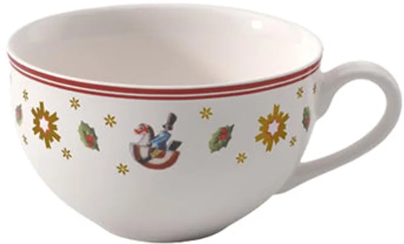 Toy's Delight Koffiekop Kerst - 0.20 liter - Rood/wit från Villeroy & Boch i Röd – produktbild