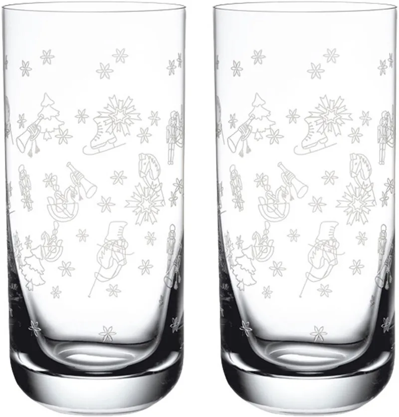 Toy's Delight Longdrink Glas 33 cl 2 Stuks de Villeroy & Boch en Transparent – photo produit