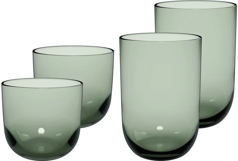 Trinkgläser Like Glass Set van 4 by Villeroy & Boch in Sage – product photo