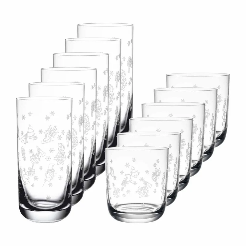 Trinkgläser-Set Toy's Delight Set van 12 by Villeroy & Boch in Transparent – product photo
