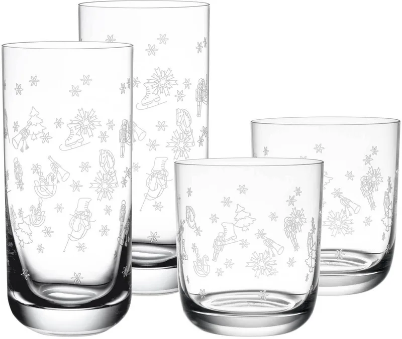 Trinkgläser-Set Toy's Delight Set van 4 von Villeroy & Boch in Transparent – Produktfoto