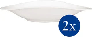 Vapiano Set Pastaborden - 2 delig de Villeroy & Boch en Blanc – photo produit 1 sur 4