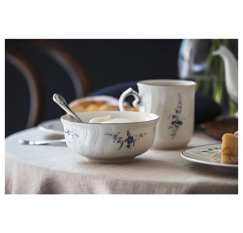 Vieux Luxembourg Beker met oor by Villeroy & Boch in Blue, White – product photo 3 of 3