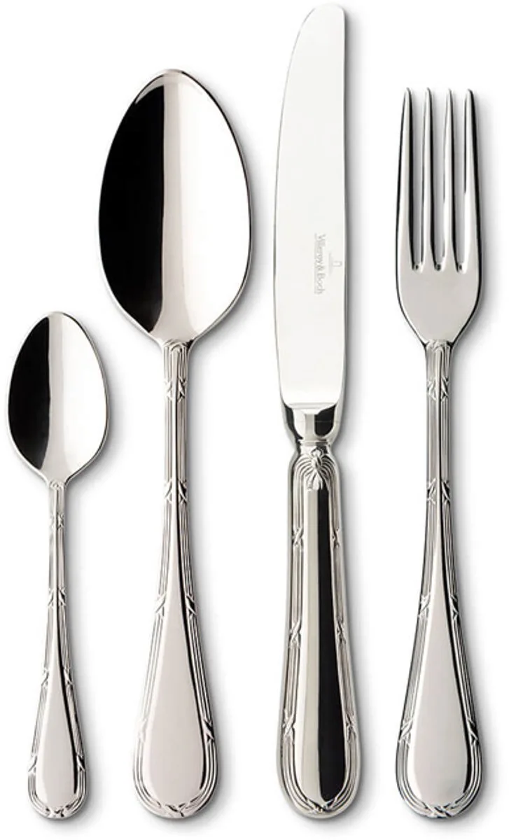 Villeroy & Boch 1262439030 bestekset 24 stuk(s) von Villeroy & Boch in Chrom – Produktfoto