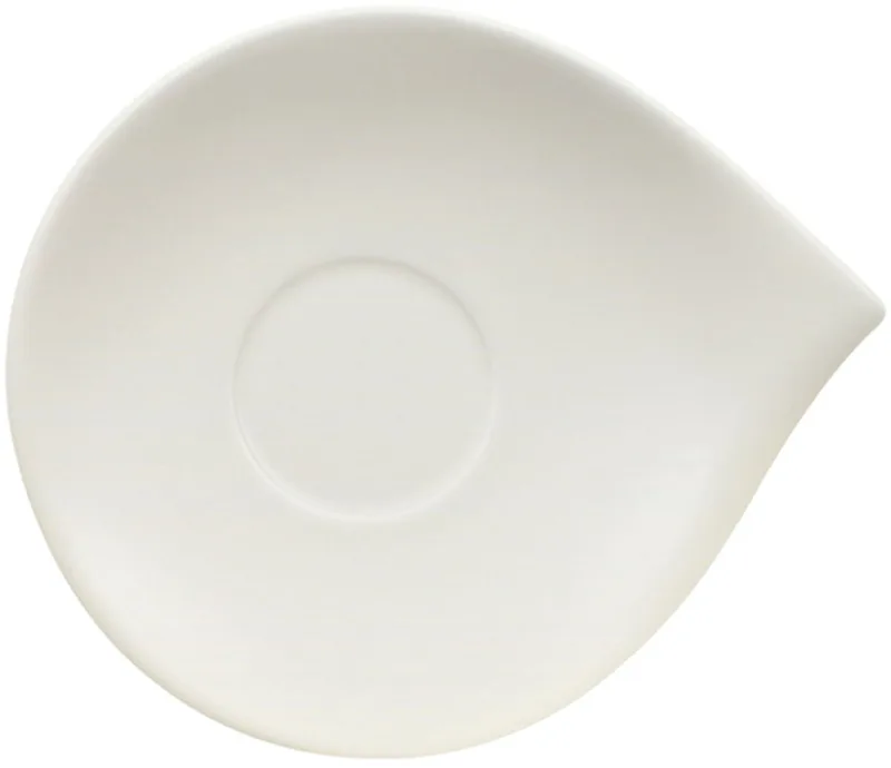 Villeroy en Boch Koppen & Schotels Flow Schotel Koffiekop von Villeroy & Boch in Weiß – Produktfoto
