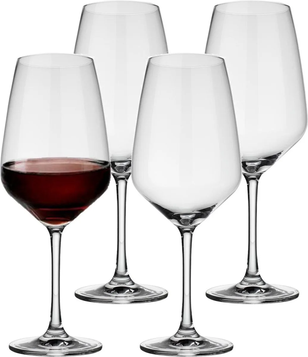 Vivo Voice Basic Wijnglazen - 500 ml - 4 stuks de Villeroy & Boch en Transparent – photo produit