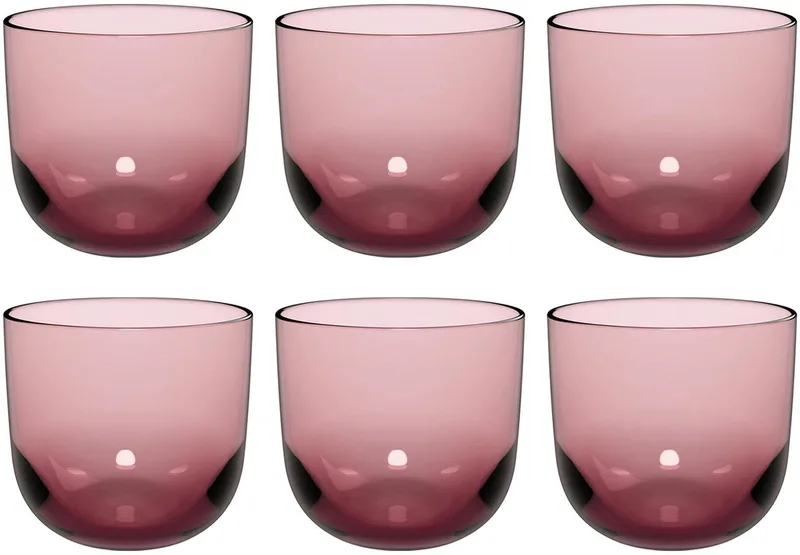 Wassergläser Like Glass 280 ml Set van 6 by Villeroy & Boch in Grape – product photo